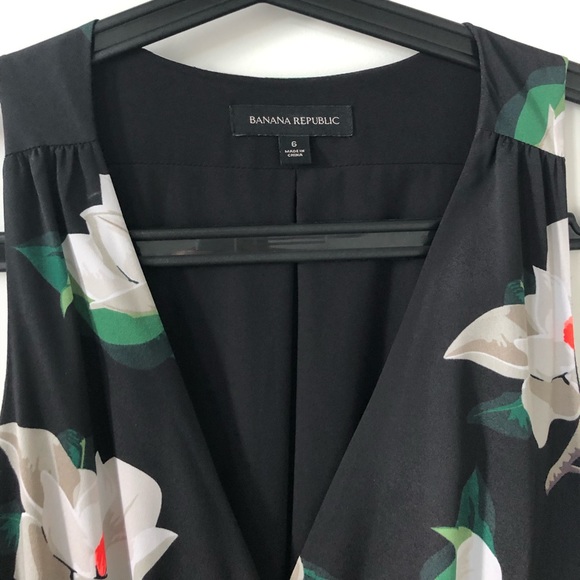 Banana Republic Floral Midi Wrap Dress - Picture 8 of 11